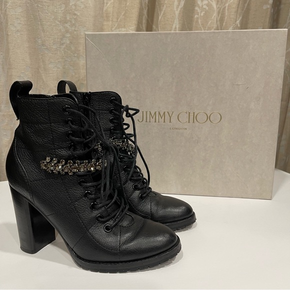 Jimmy Choo Shoes - Jimmy Choo | Jewel Cruz Combat Boots
